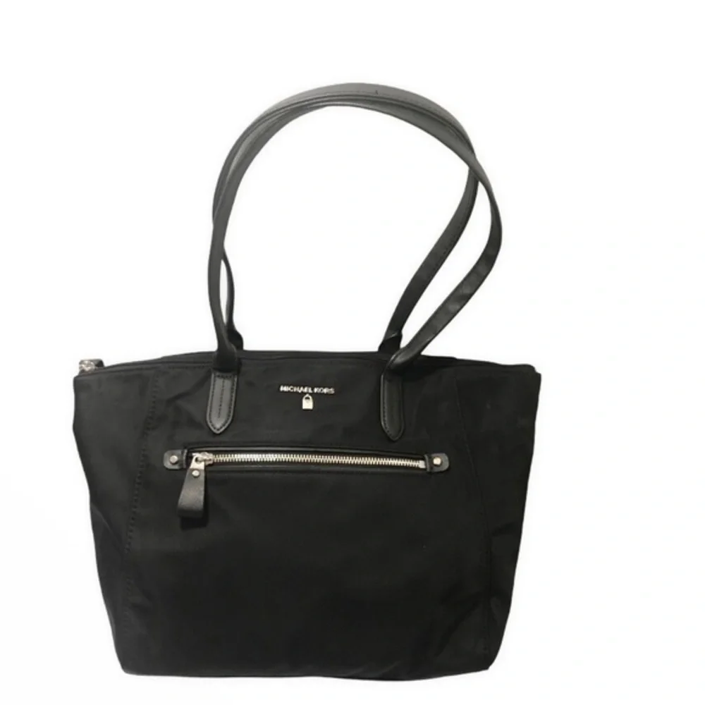 Michael kors nylon black tote bag